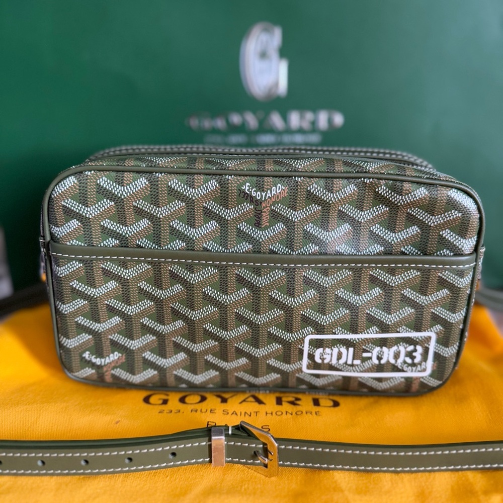 Goyard Cap Vert Limited Green Khaki